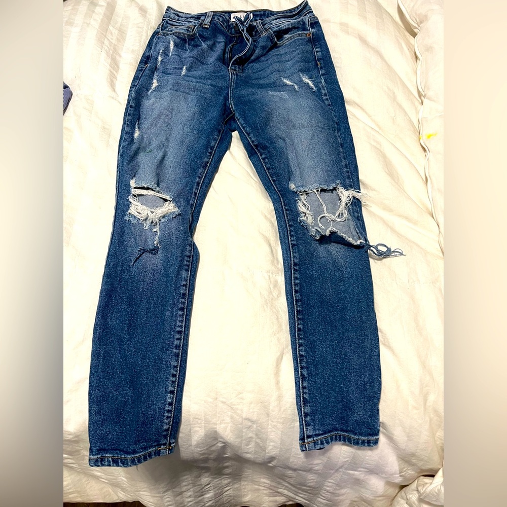 Distressed Jeans